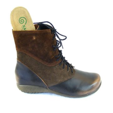 NAOT Atopa braun combi Damen Schuhe Stiefeletten Leder Fußbett 17222 Stiefelette