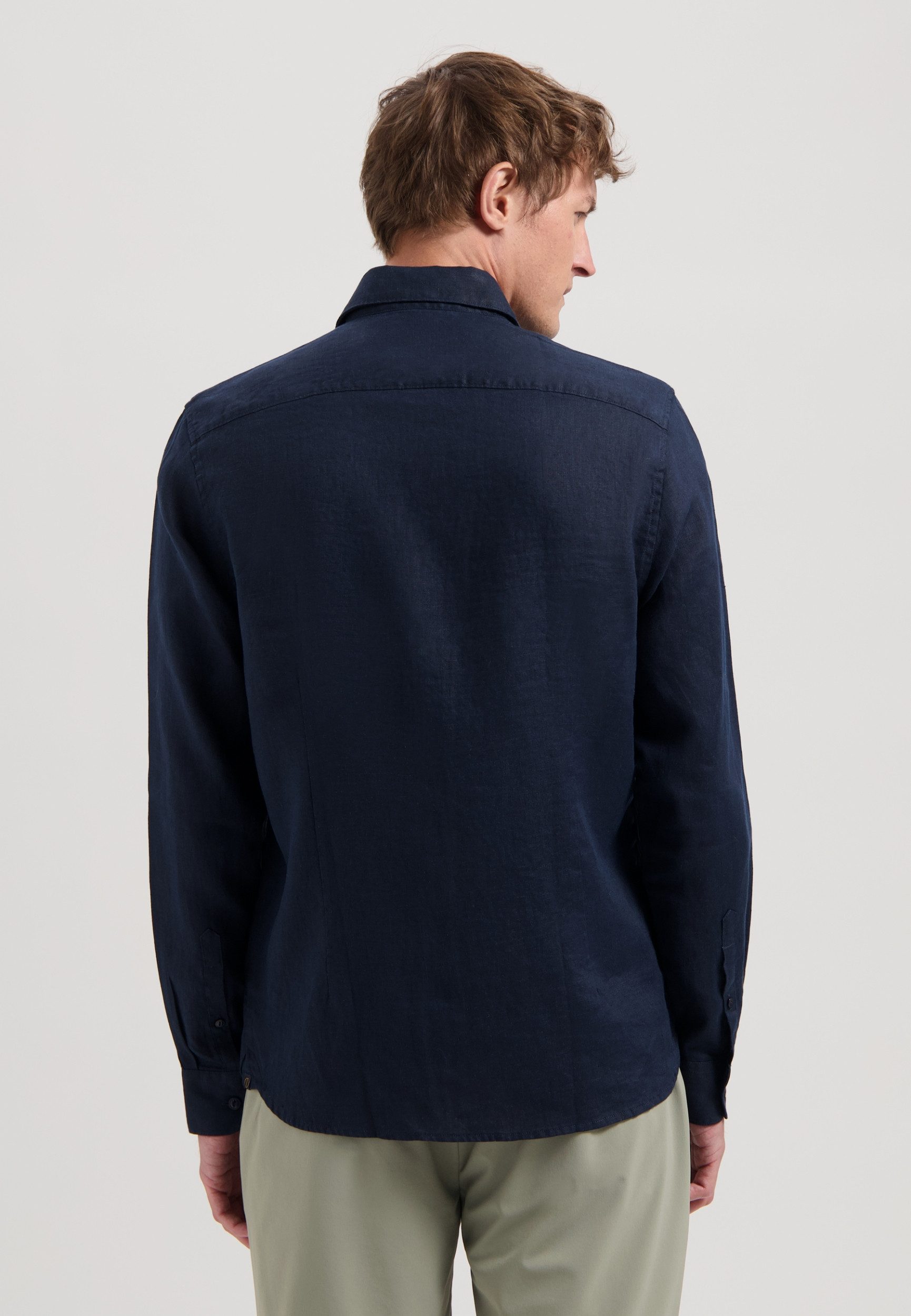 Dstrezzed Flanellhemd DS_Jagger Shirt Dk. Navy