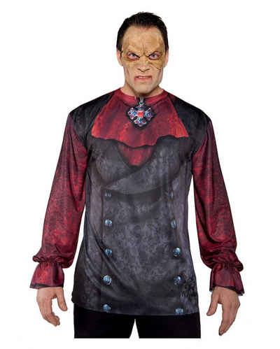 Horror-Shop Vampir-Kostüm Vampir Fürst Longsleeve
