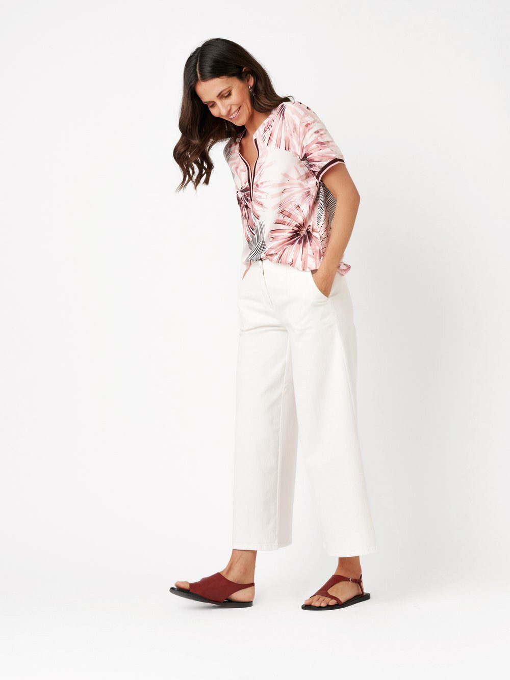 TONI 7/8-Jeans Jenny Culotte mit weitem Bein