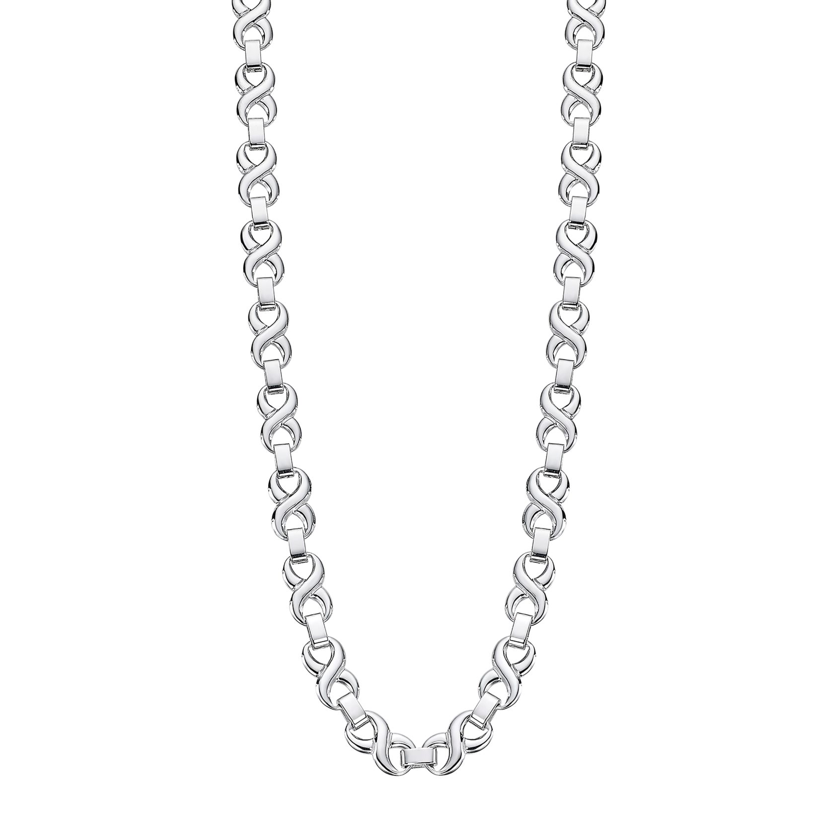 Lotus Edelstahlkette Urban Woman - Infinity Unendlichkeitsschleife