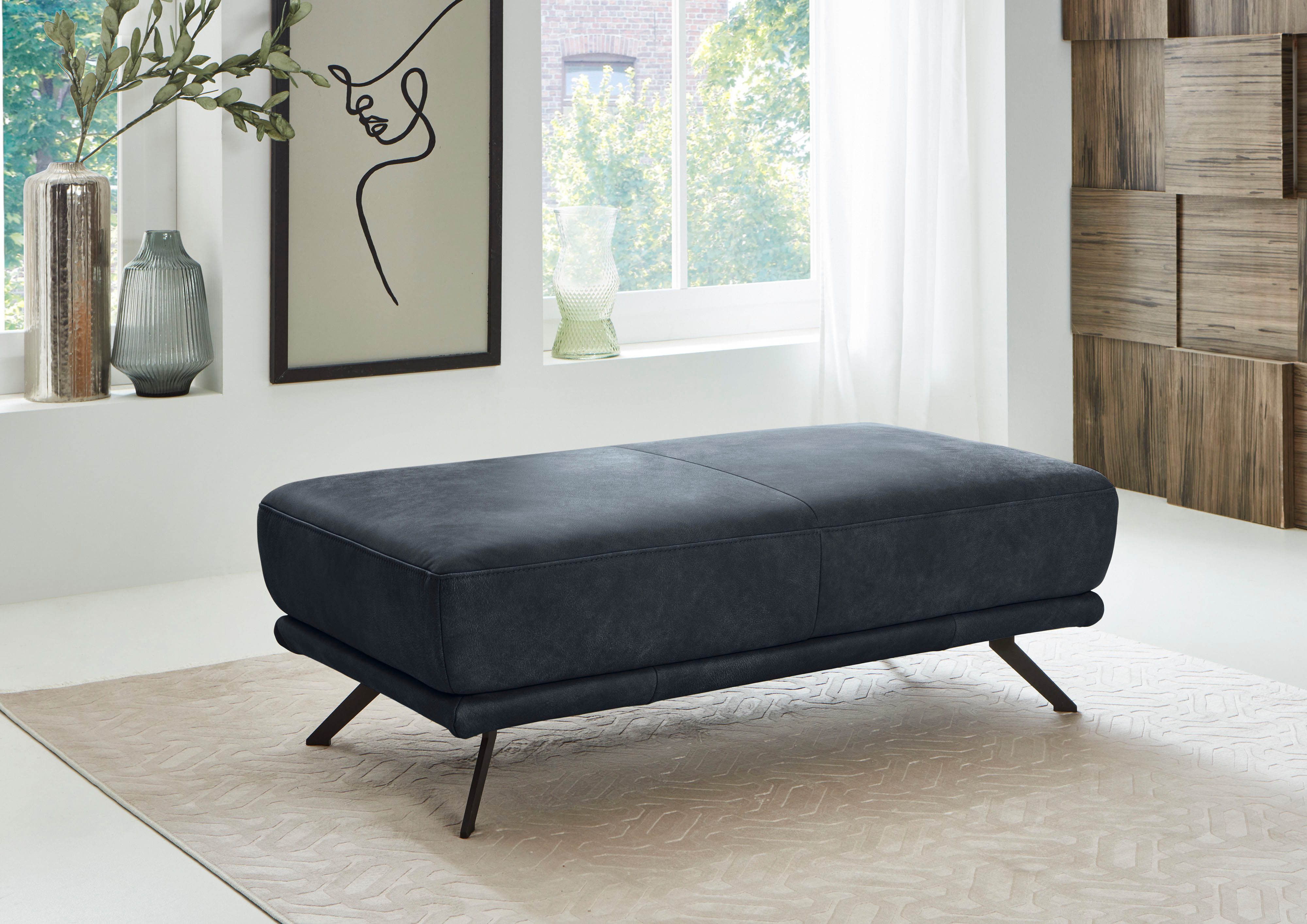 Die PlanBar Hocker PN-EM22041, hochwertige Kaltschaumpolsterung, stylische Metallfüße