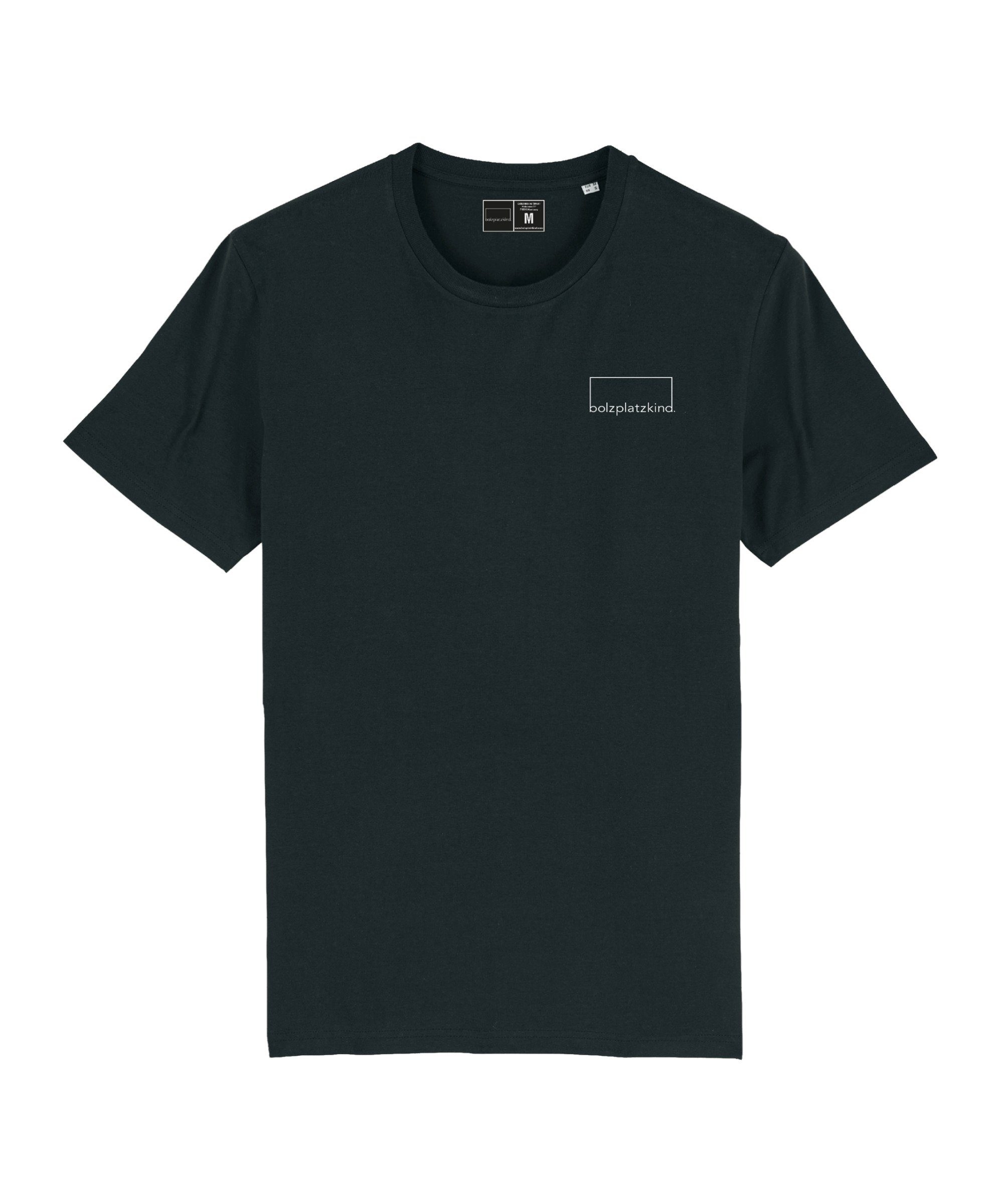Bolzplatzkind T-Shirt "Classic" T-Shirt Nachhaltiges Produkt schwarz