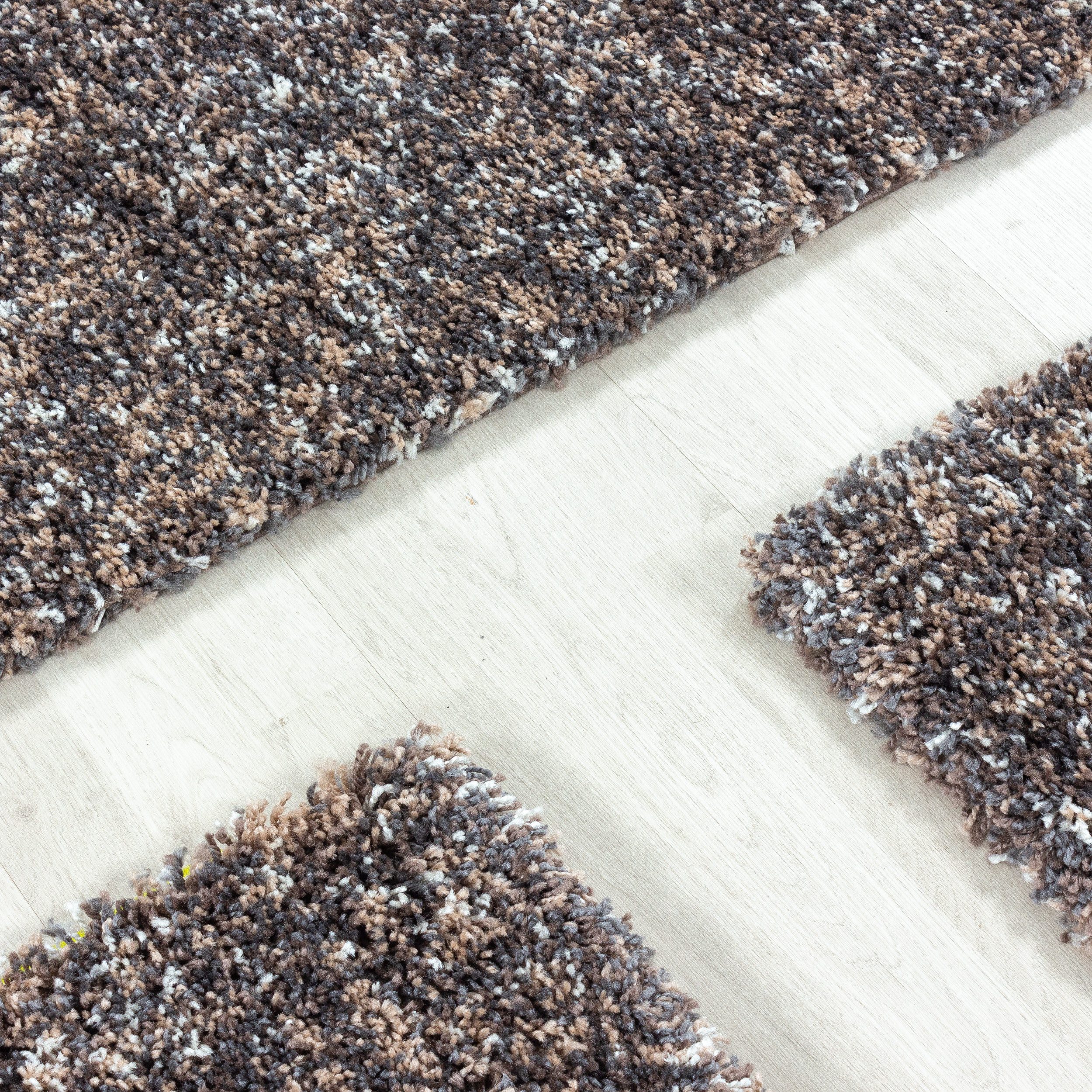 Carpettex Hochflor-Bettumrandung Unicolor - Einfarbig, Höhe 30 mm, (Bett-Se günstig online kaufen