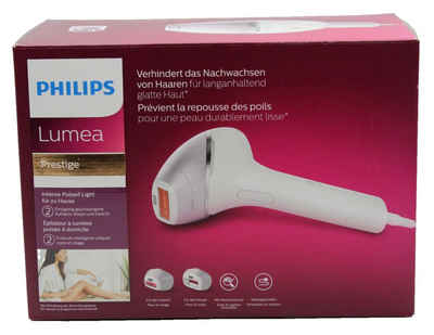 Philips IPL-Haarentferner Lumea Prestige BRI944/00 8000 Series, 450.000 Lichtimpulse, Hauttonsensor, 2 Aufsätze (Gesicht + Körper)