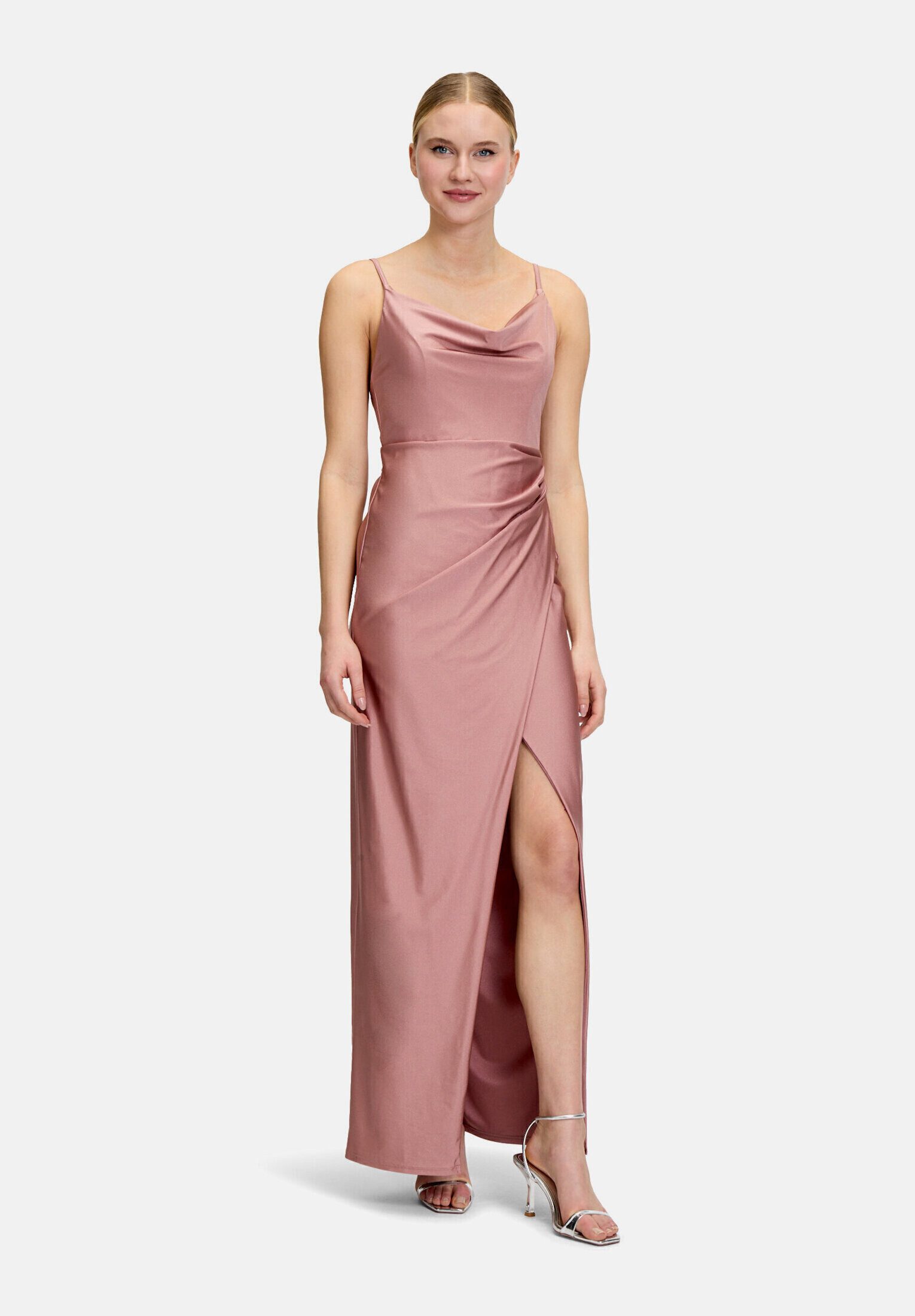 Vera Mont Abendkleid Damen figurbetont Schlitz