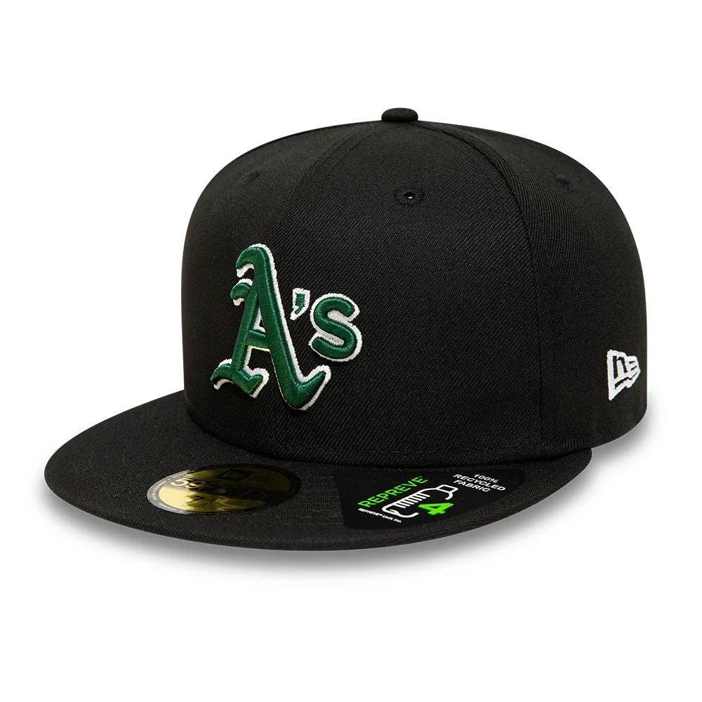 Baseball Cap Cap New Era Repreve 59Fifty Oakland Athletics