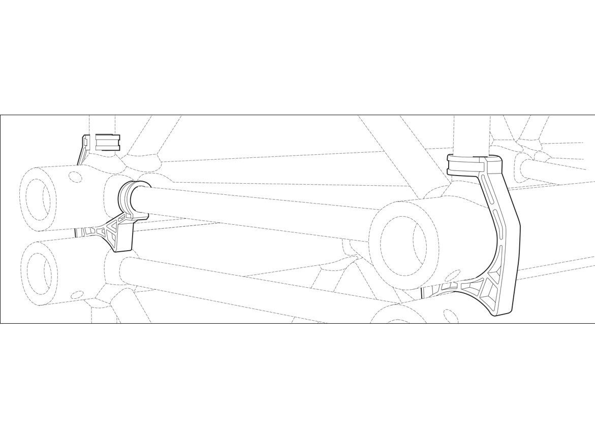 SNAP Rahmentraverse SNAP Stack 20mm silber 20x