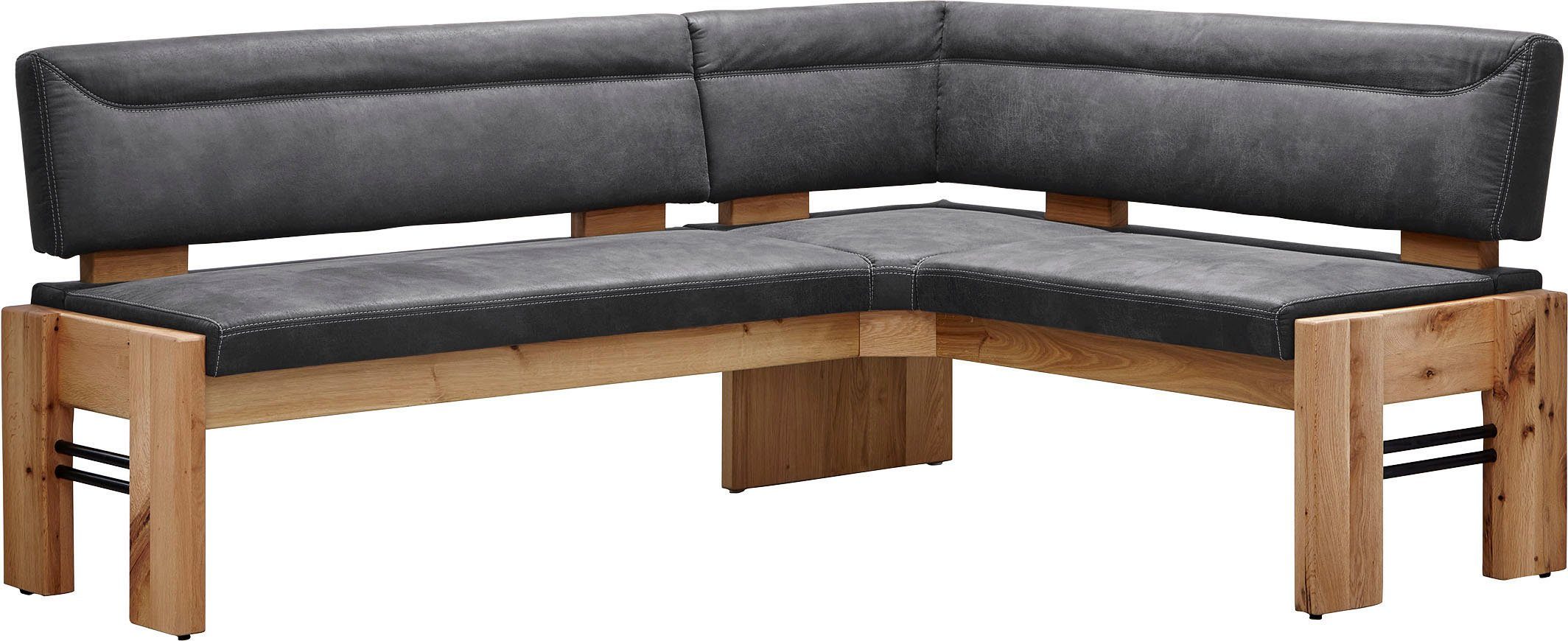 K+W Komfort & Wohnen Eckbank Floyd, Stauraumbank, langer Schenkel rechts oder links in 2 Qualitäten