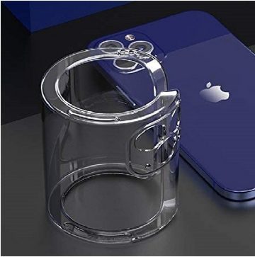 OLi Schutzfolie 2 in 1 Transparente Silikon Hülle + Panzer Schutzglas für Iphone 11, (Spar-Set, 2-St., für Apple IPhone 11), Displayschutz Rand bis zum Rand