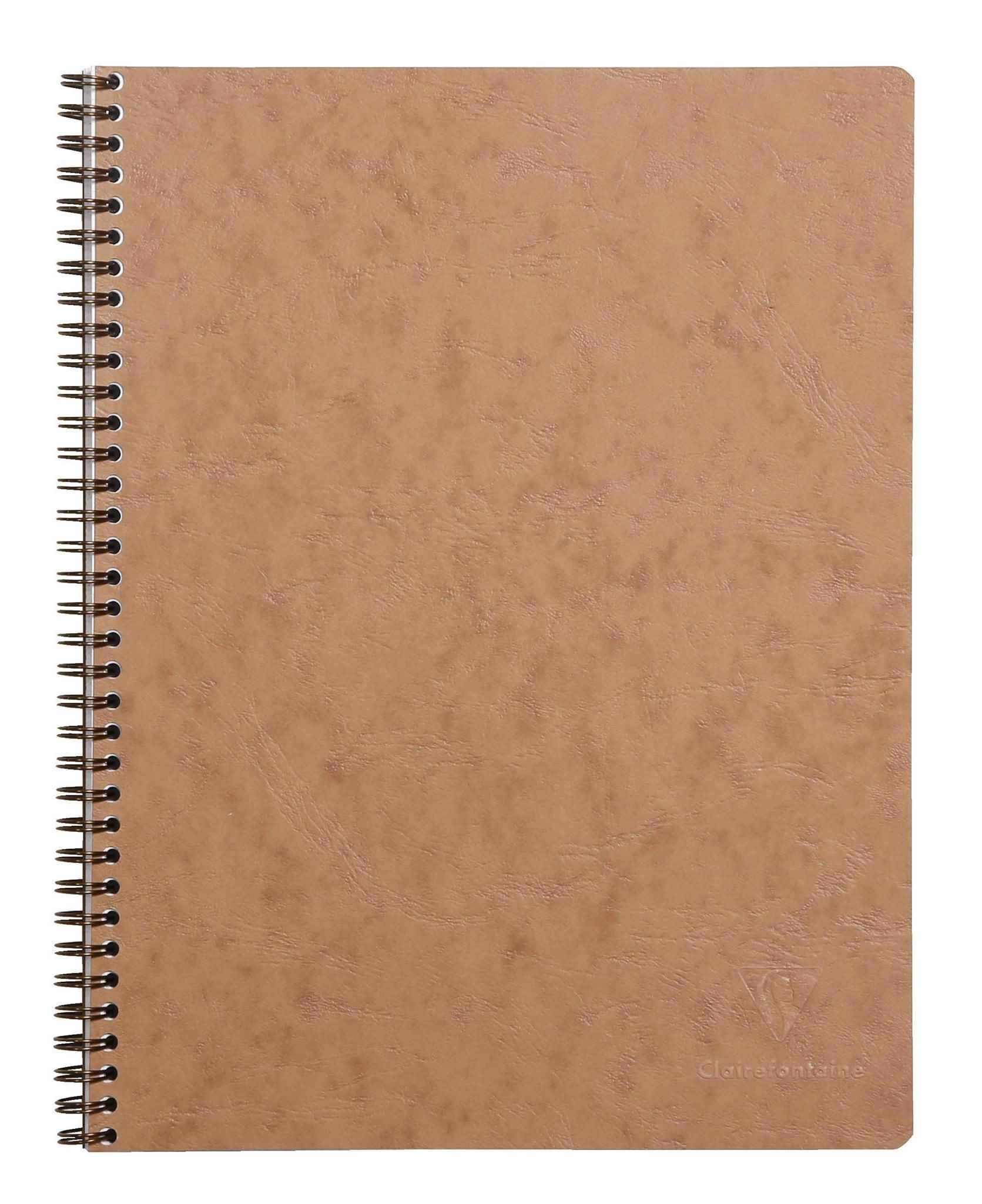 CLAIREFONTAINE Collegeblock Clairefontaine Agebag Collegeblock A4 80Bl kar braun