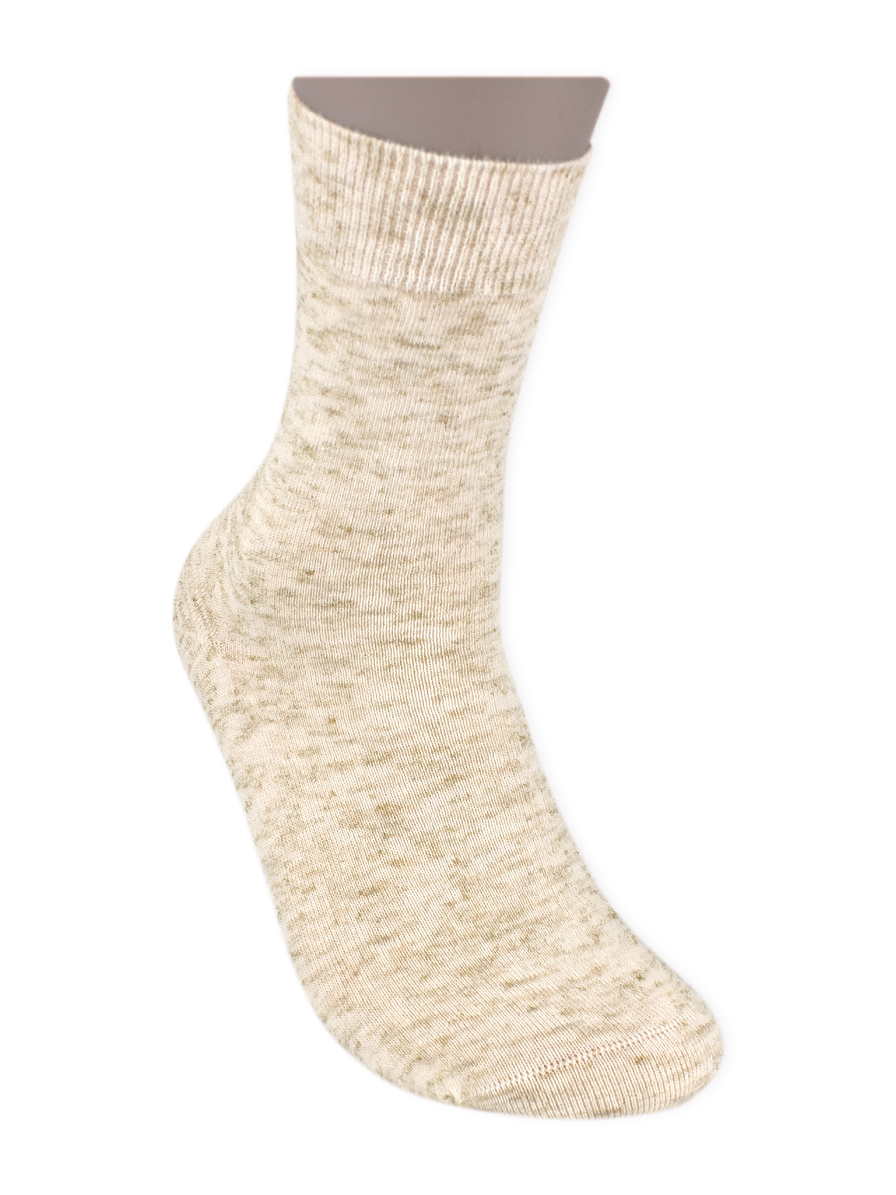 Die Sockenbude Basicsocken LEINEN (Bund, 8-Paar, beige melange) Baumwolle m günstig online kaufen