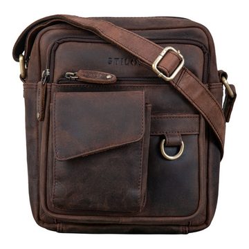 STILORD Schultertasche "Ryan" Crossbody Tasche Herren Leder