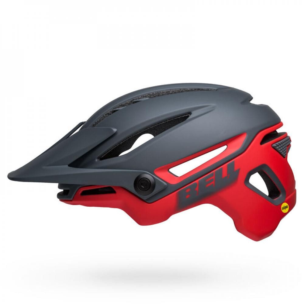 Bell Fahrradhelm Bell Fahrradhelm Sixer Mips matt grau rot M 55-59 cm
