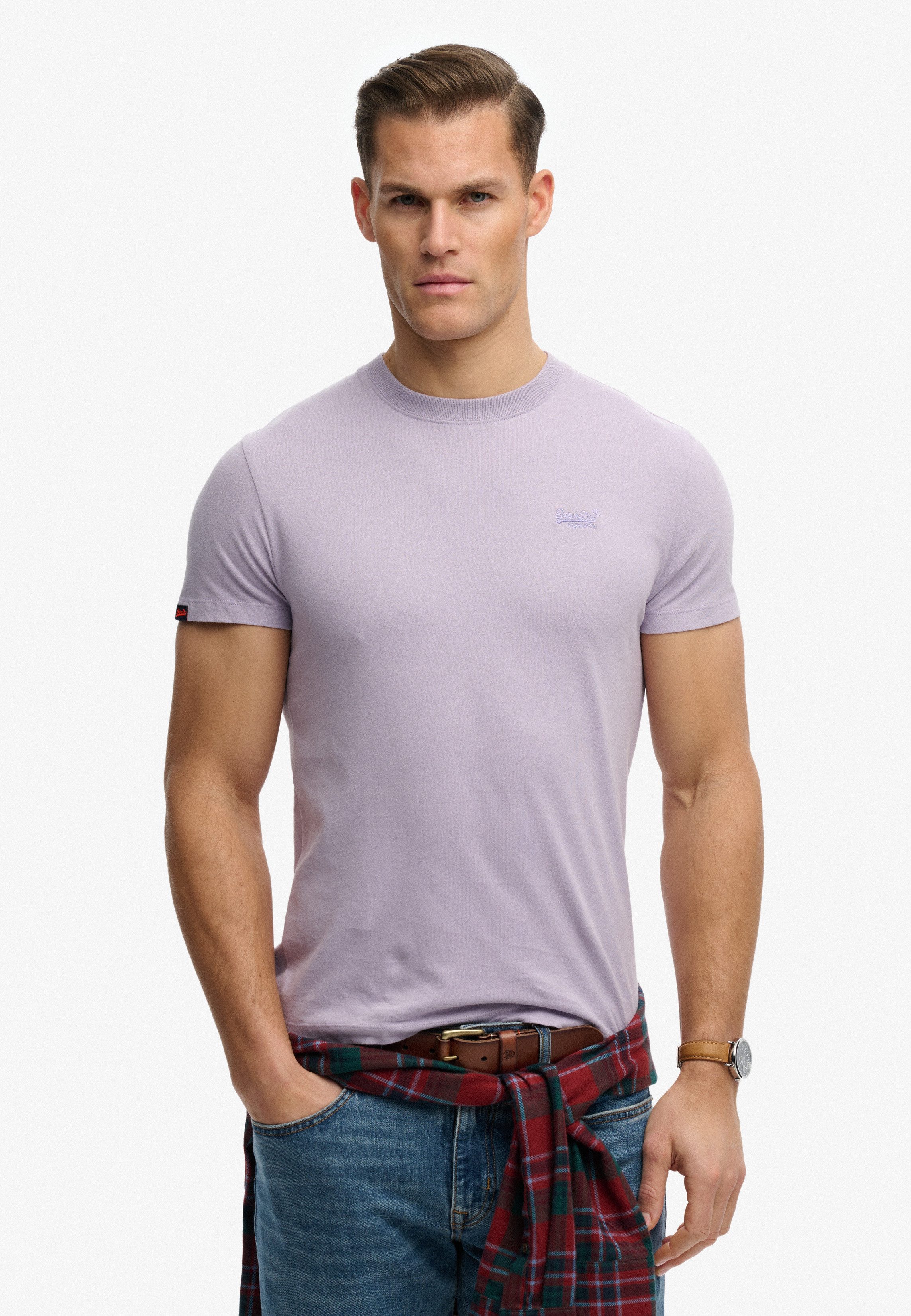Superdry Rundhalsshirt ESSENTIAL LOGO EMB TEE günstig online kaufen
