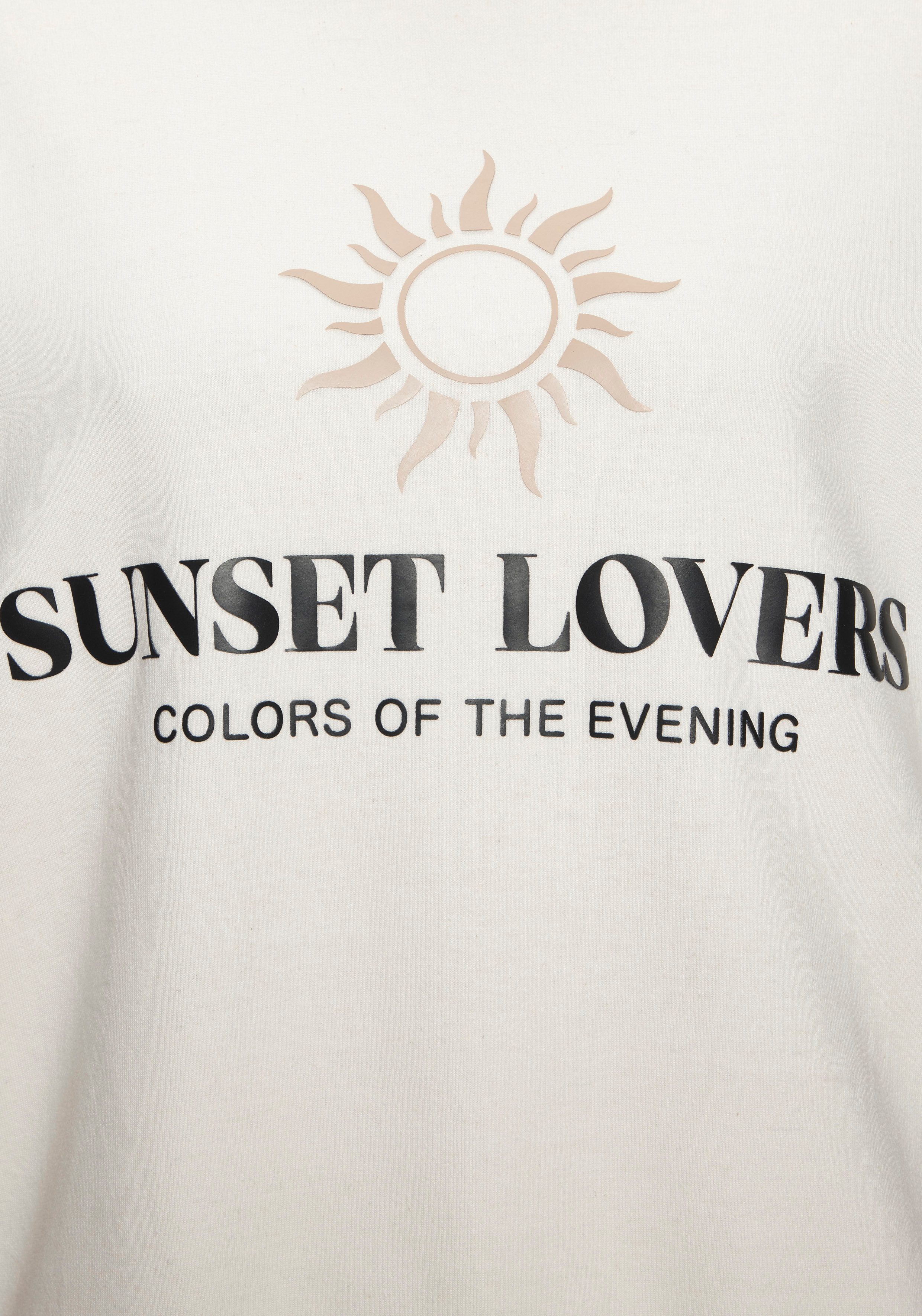 H.I.S Sweatshirt mit großem Front-Print, Loungewear