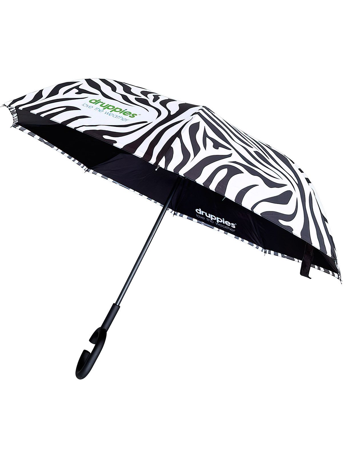 Druppies Stockregenschirm Druppies Regenschirm Zebra