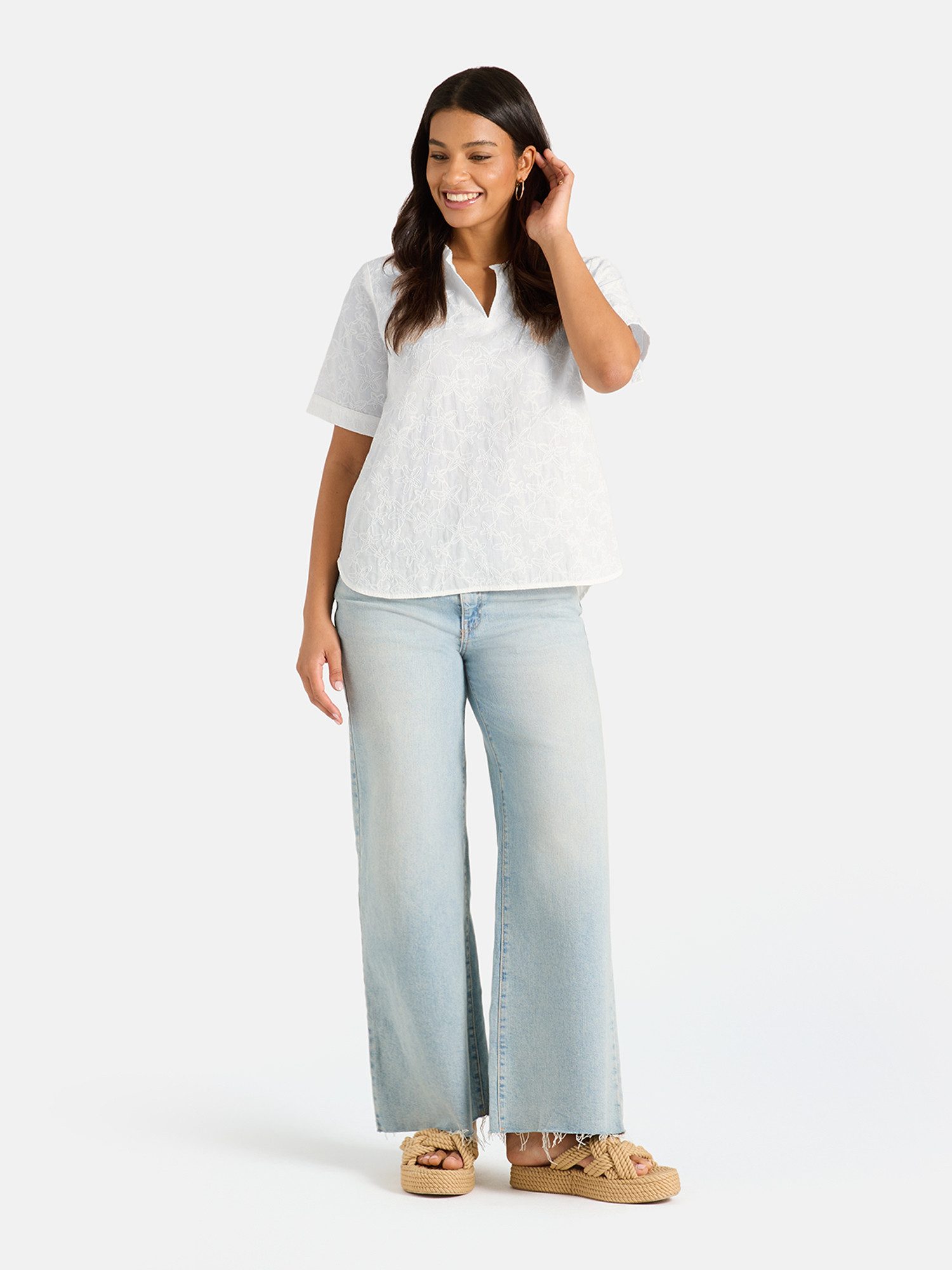 Lieblingsstück Klassische Bluse RamiraL aus 100% Baumwolle