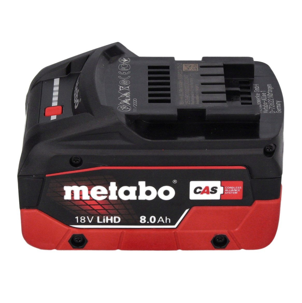 metabo Basis Set 4x Li-Power Akkupack 18 V 8,0 Ah CAS Li-Ion Akku Akkupacks
