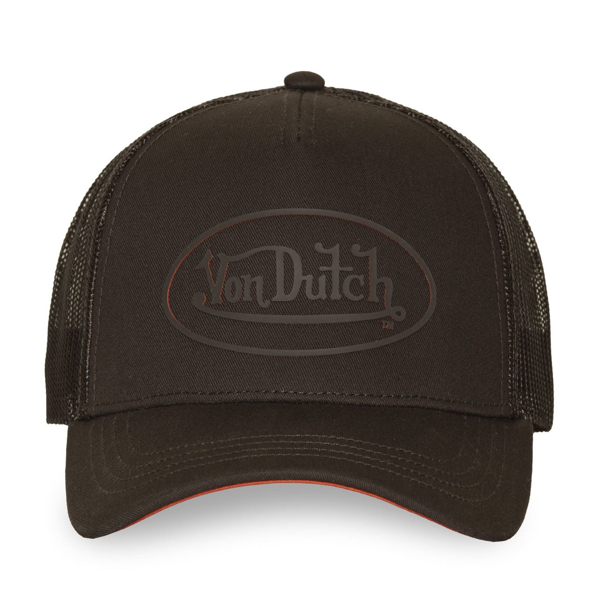 Von Dutch Trucker Cap Von Dutch Originals Trucker Cap - CALIFORNIA Twill Rubber T/T (Basecap, Basecap, Meshcap, Trucker Kappe)