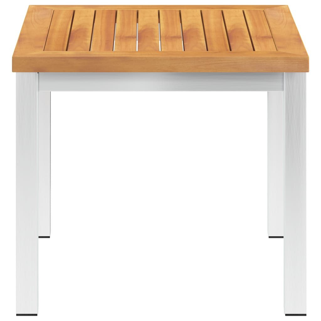 vidaXL Gartentisch Garten-Beistelltisch 45x45x38 cm Massivholz günstig online kaufen