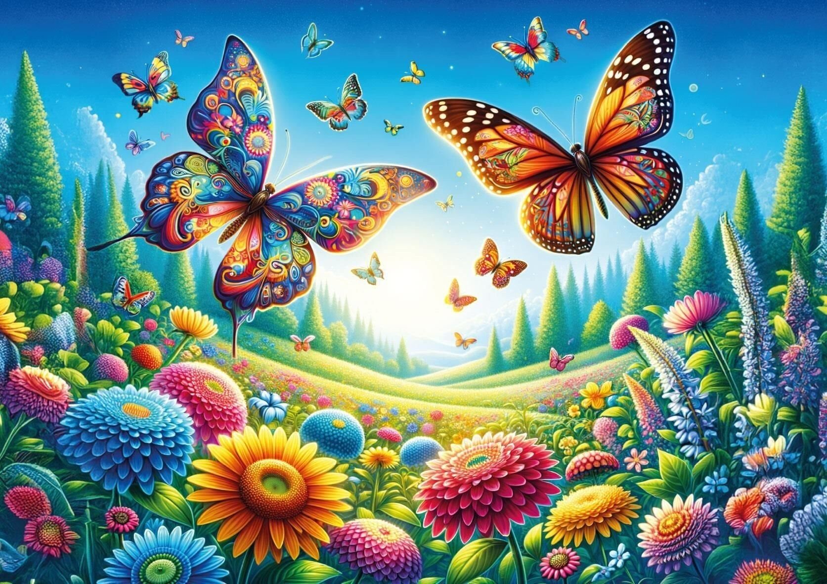 ART PUZZLE Puzzle KUNSTPUZZLE Jigsaw Puzzles Spring 260 dlks, Puzzleteile