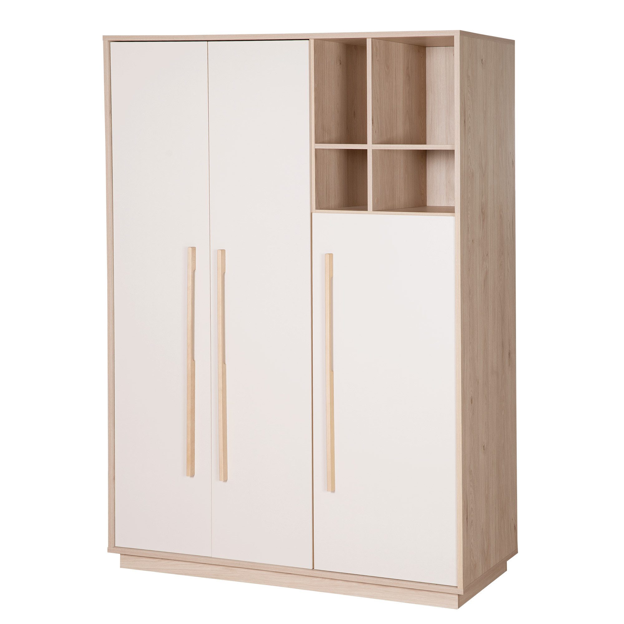 roba® Kleiderschrank Elva - Schrank mit 3 Türen Für Baby- & Kinderzimmer Soft-Close Türen