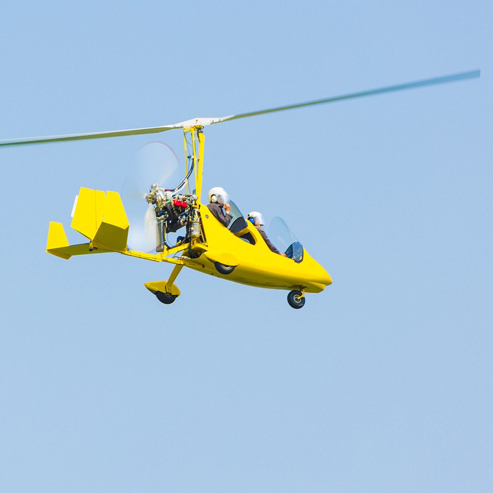 mydays Erlebnisgutschein Tragschrauber Rundflug Grube (30 Min), Grenzenlose Freiheit
