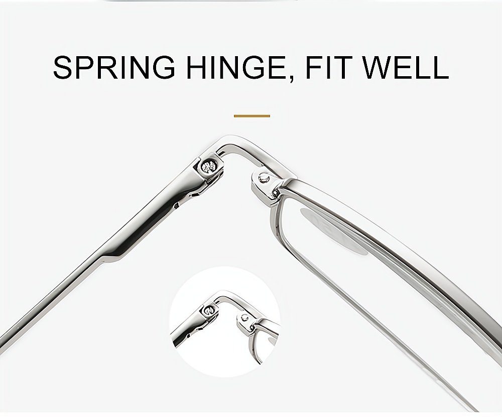 PACIEA Lesebrille Damen Herren Anti Blaulicht Ultraleicht Rechteckig Schmal