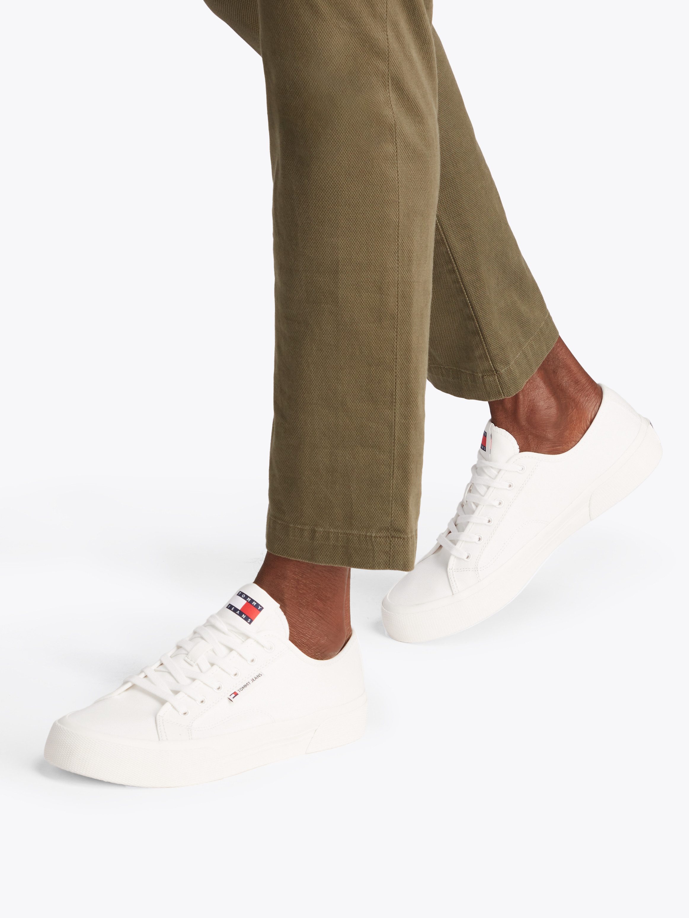Tommy Jeans TJM LACE UP CANVAS COLOR Sneaker, Freizeitschuh, Halbschuh, Sch günstig online kaufen