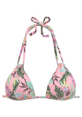 s.Oliver Triangel-Bikini-Top Azalea, im tropischen Druck