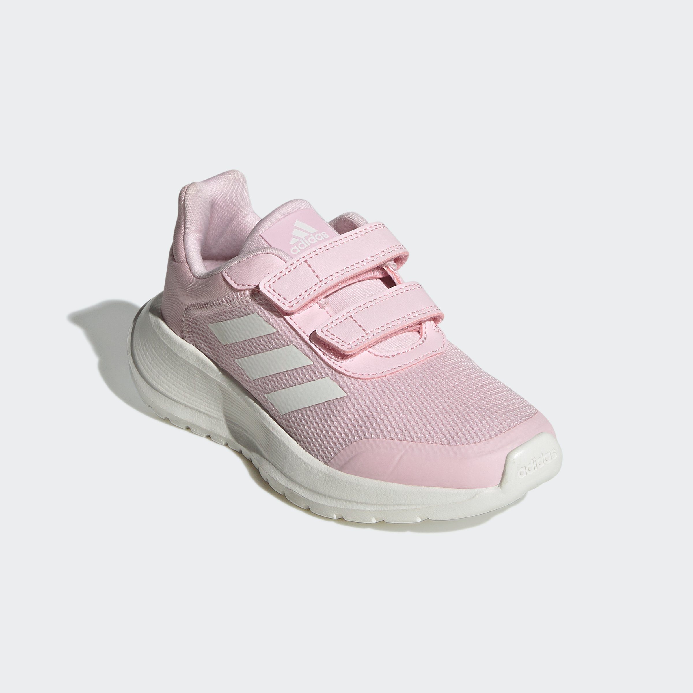 adidas Sportswear TENSAUR RUN Sneaker mit Klettverschluss Clear Pink / Core White / Clear Pink