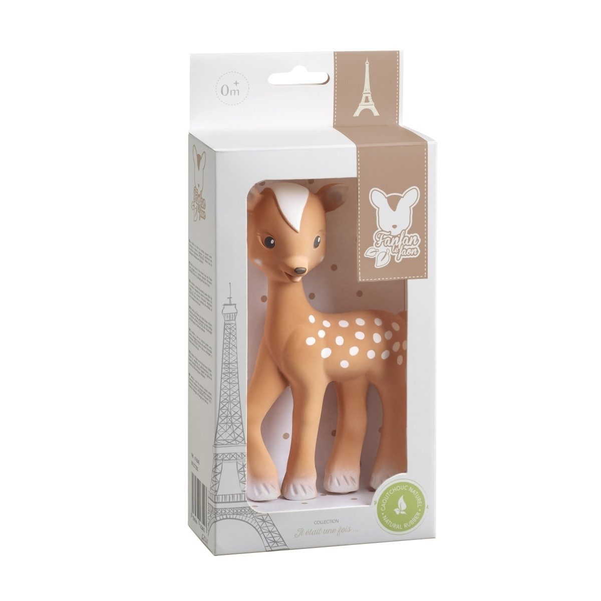 SOPHIE LA GIRAFE Greifling Baby Beißspielzeug Rehkitz Naturkautschuk, Greifling, ab Geburt