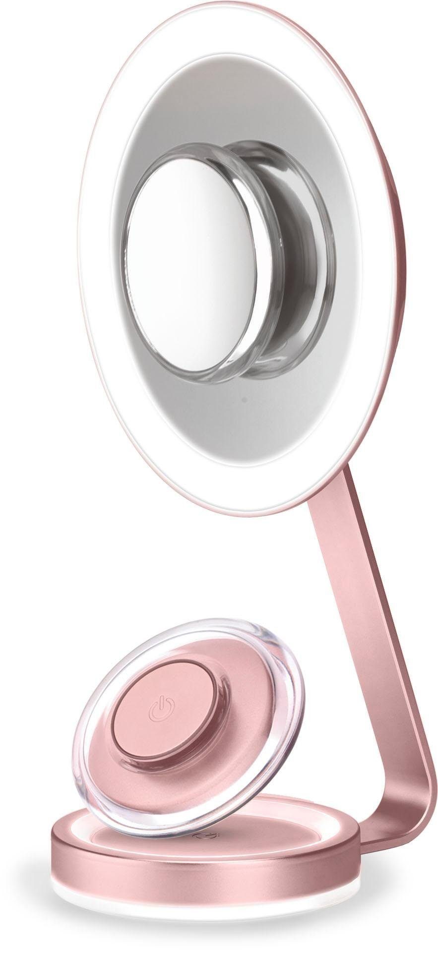 BaByliss LED-Lichtspiegel 9450E Beauty Mirror, beleuchteter Kosmetikspiegel mit Netzbetrieb