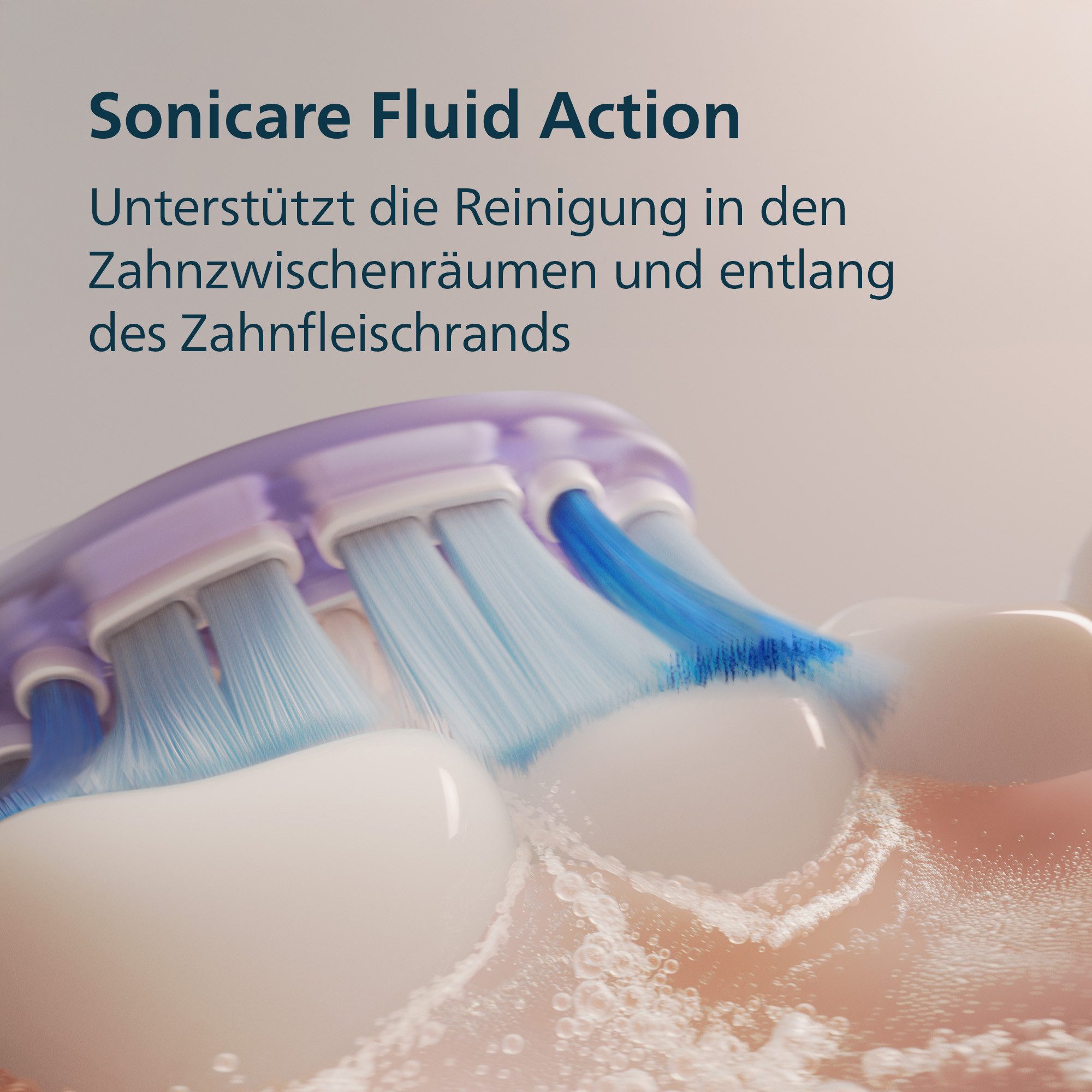 Philips Sonicare Elektrische Zahnbürste Series 7100 HX7421/01, Aufsteckbürsten: 1 St., mit visueller Andruckkontrolle, 7 Putzeinstellungen, inkl. Reiseetui