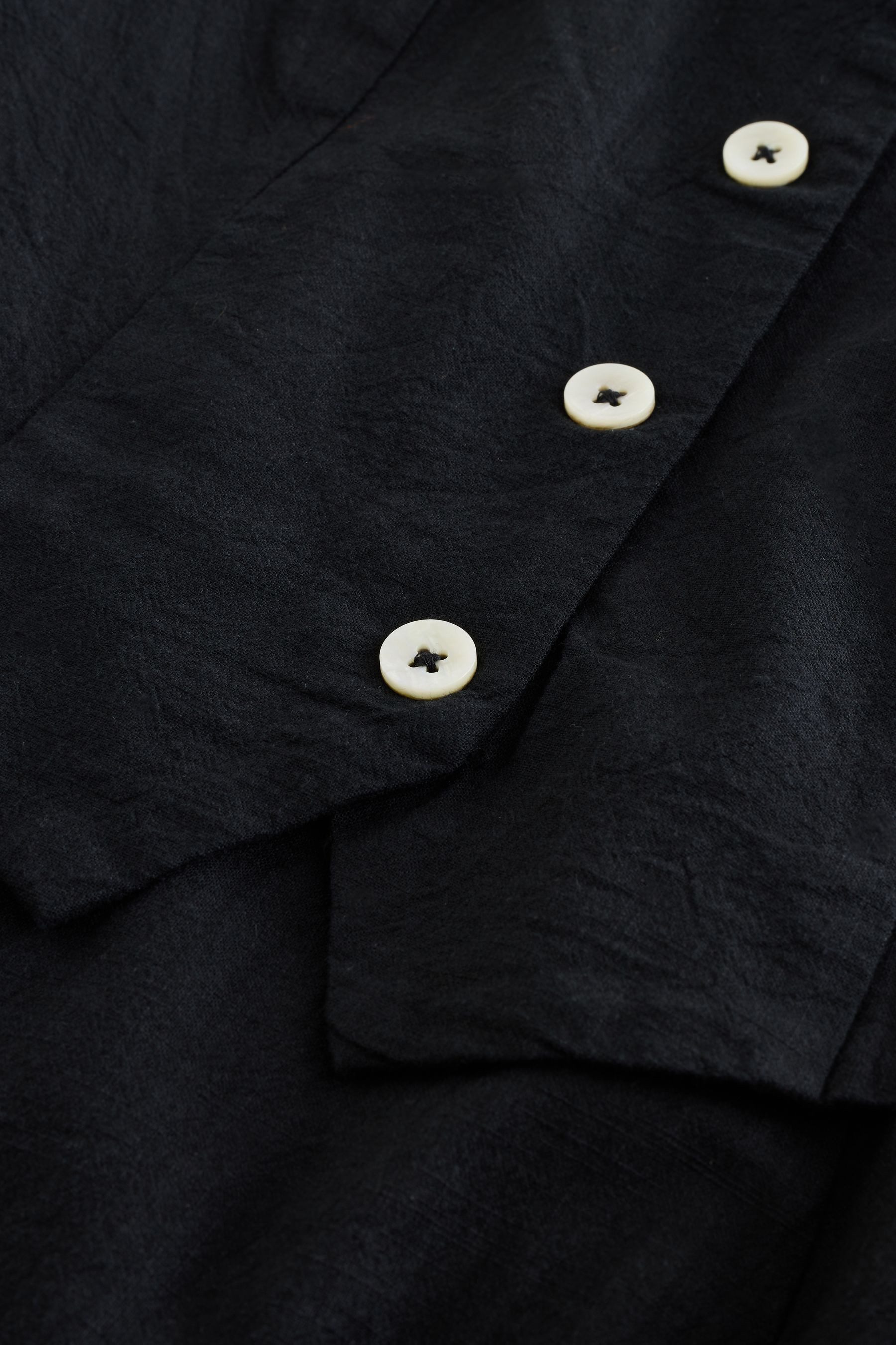 Next Minikleid Ärmelloses Minikleid mit Weste aus 100 % Baumwolle (1-tlg)