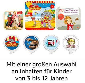 Amazon Echo Dot Kids (5. Gen., 2022) / Alexa / Eulen Design Bluetooth-Lautsprecher