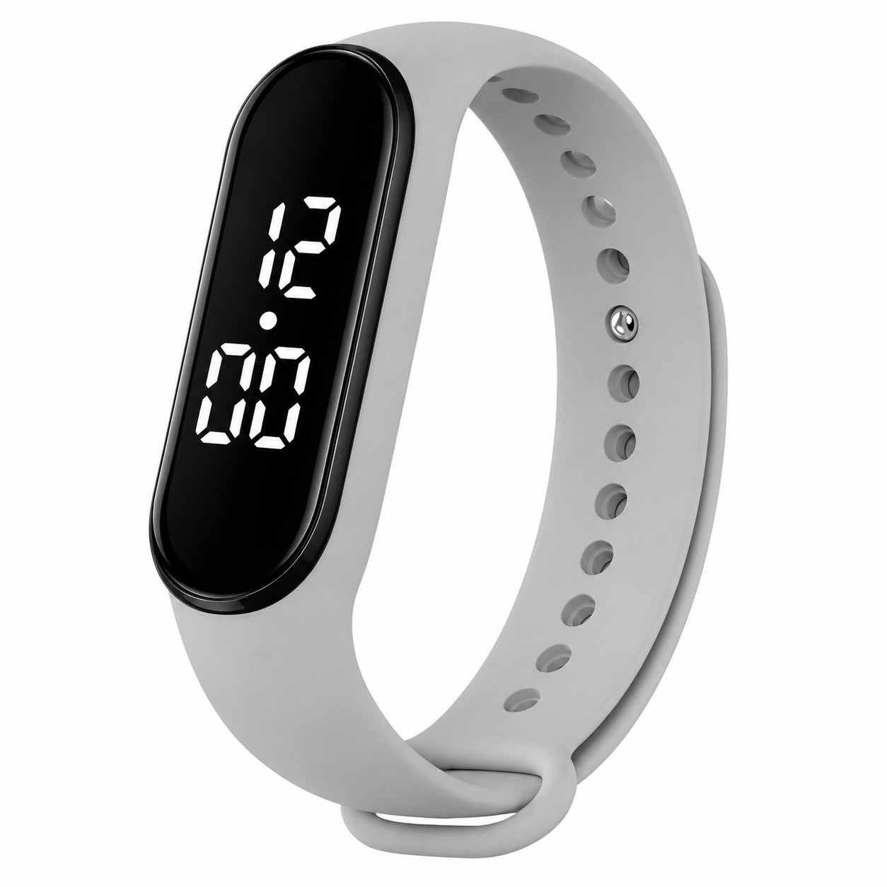 Taffstyle Quarzuhr Digitale Armbanduhr Silikon LED Sportuhr Gummi Kinderuhr Unisex bunt, (Batteriebetriebene LED-Uhr – kein Aufladen und kein Ladekabel nötig)