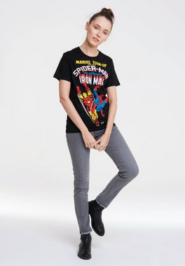 LOGOSHIRT T-Shirt Marvel Comics mit lizenziertem Design