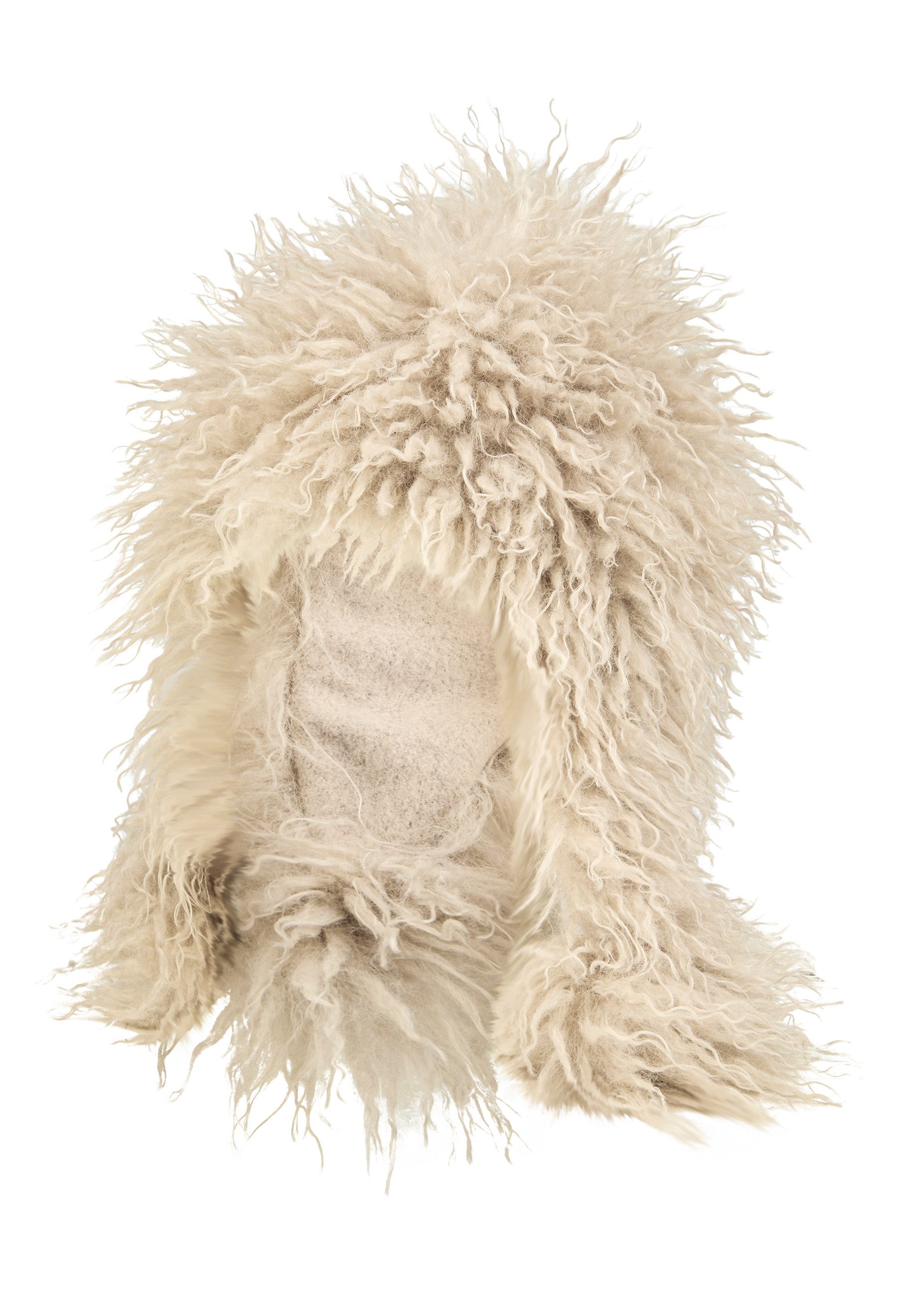 Strickmütze Sterntaler® Inka-Mütze Plüsch Mützen, Strickmütze