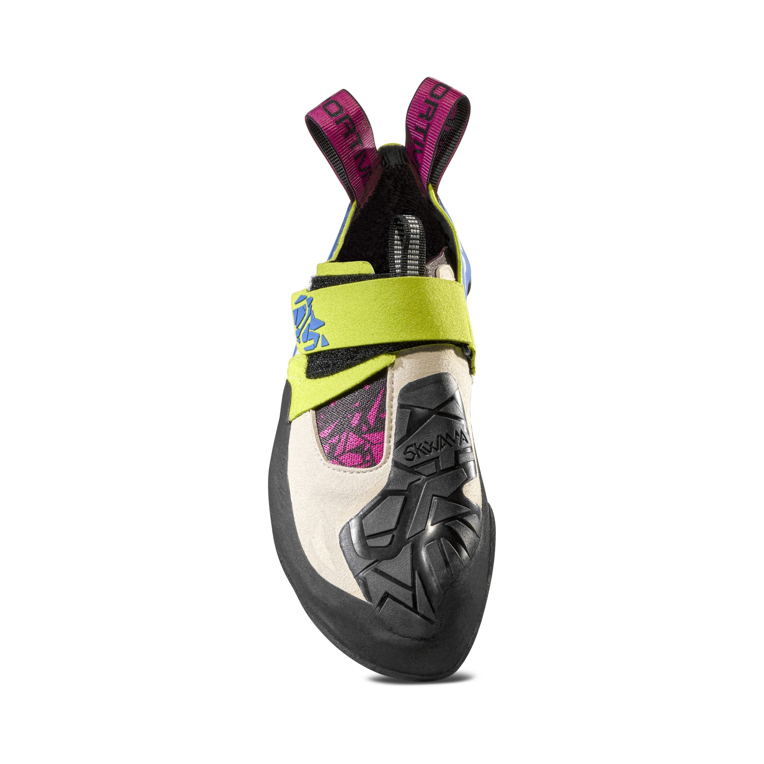 La Sportiva Skwama Woman Apple Green/Cobalt Blue Kletterschuh