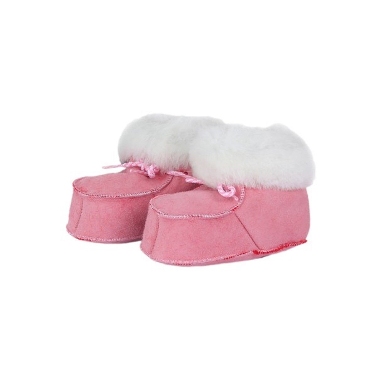 Paar, Mein rosa Babystiefel 1 1-tlg., Paar) Lammfell-Babyschuhe (1 Style