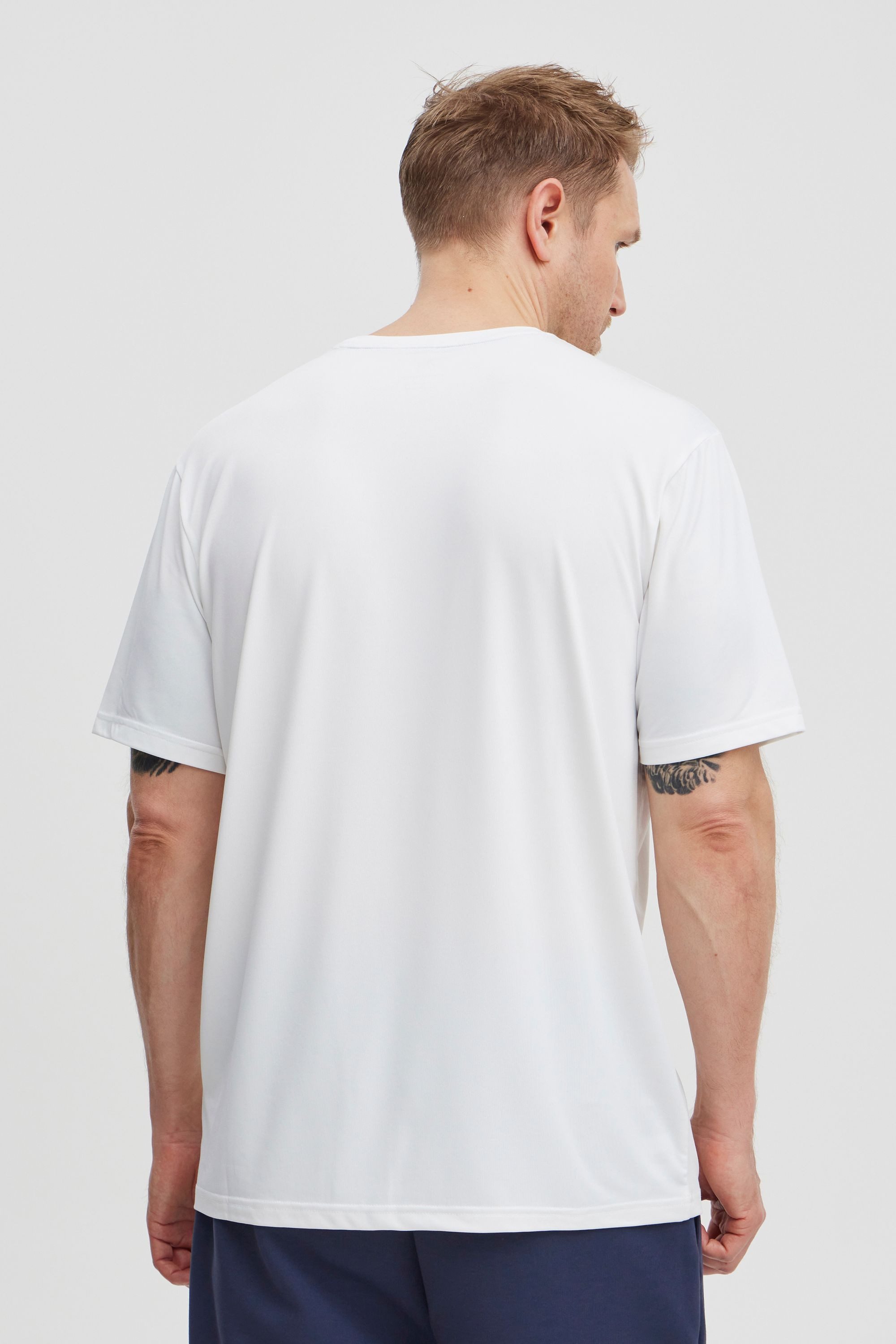 North Bend T-Shirt NBTergo Sportliches T-Shirt mit reflektierendem Logoprint