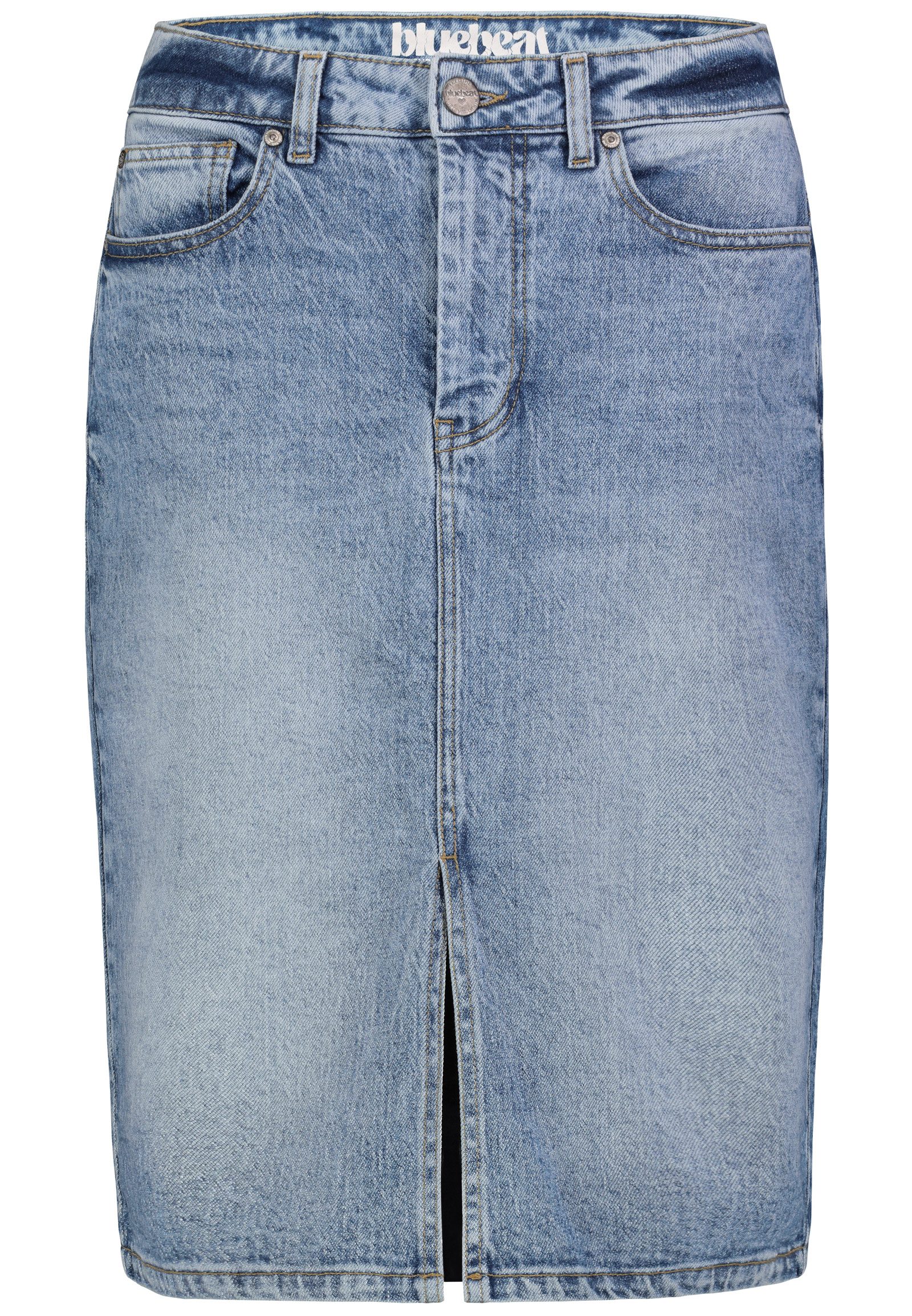 SUBLEVEL Sommerrock im 5-Pocket-Stil mit Gürtelschlaufen günstig online kaufen