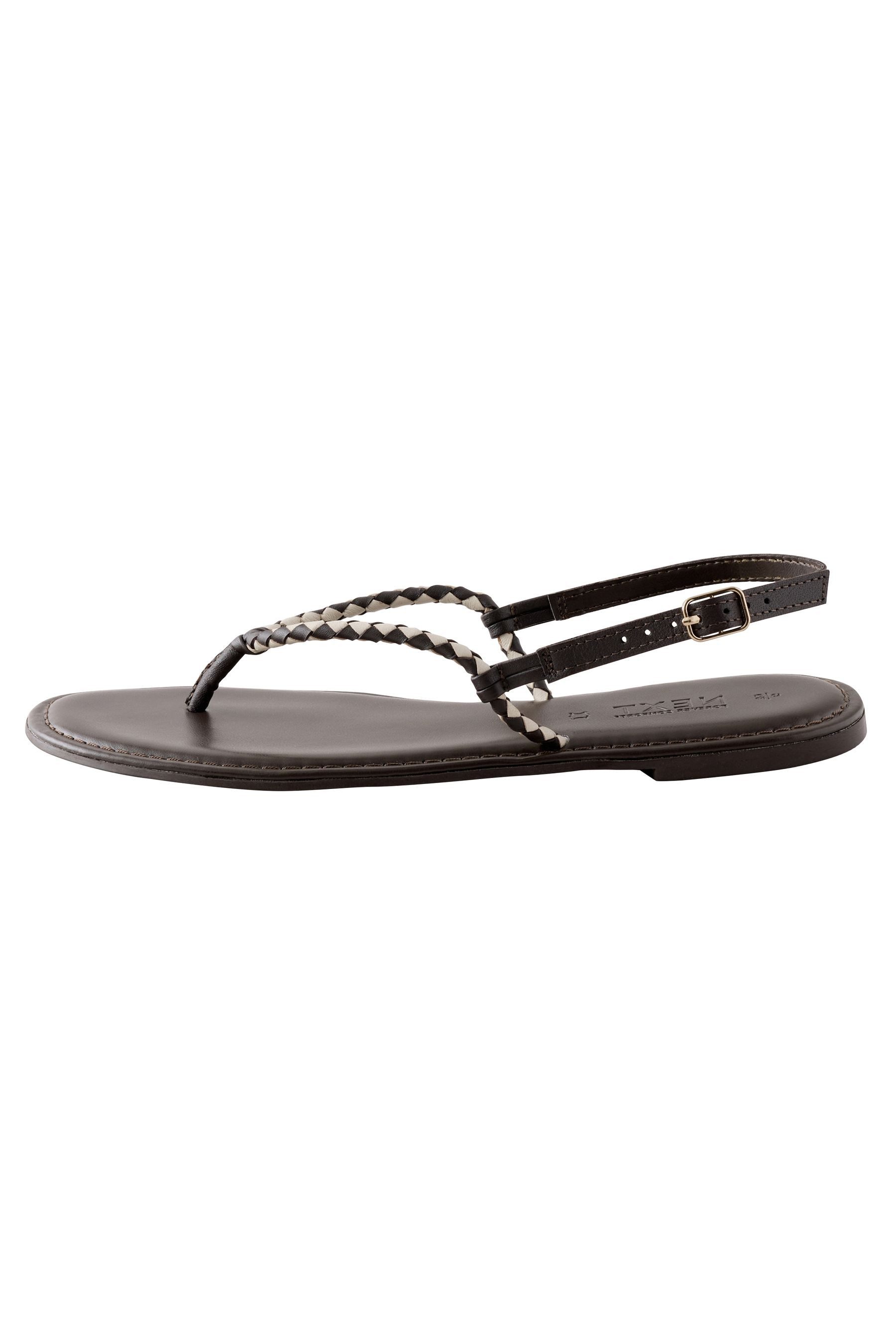 Next Forever Comfort® Flache Sandalen mit Flechtband Sandale – Bild 2 von 5
