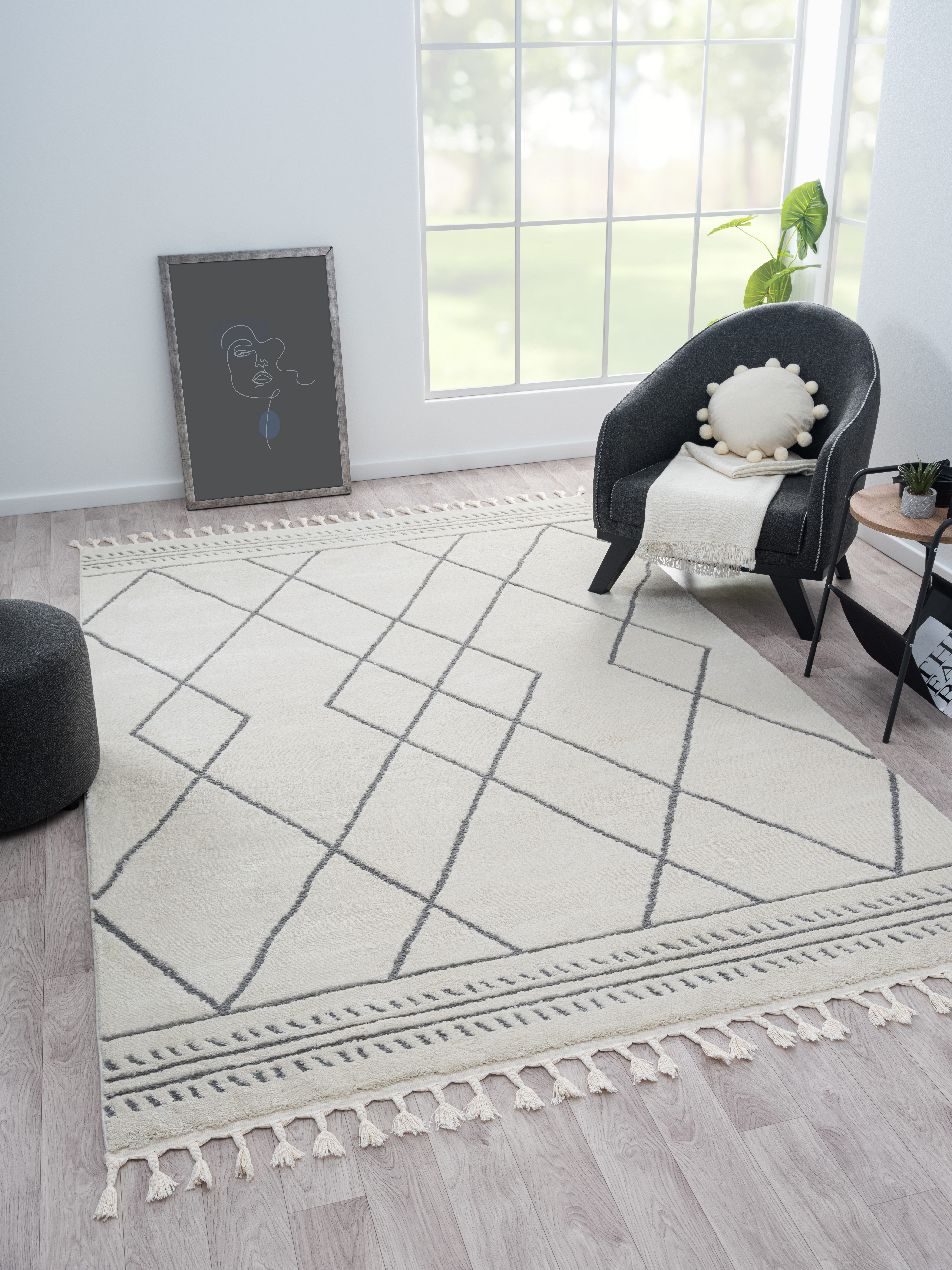 Myflair Möbel & Accessoires Hochflor-Teppich "Moroccan Design, LAGERRÄUMUNG günstig online kaufen