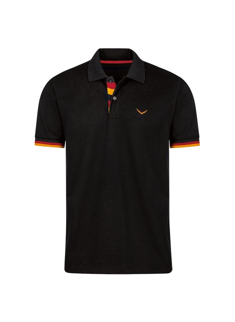 Trigema Poloshirt TRIGEMA Deutschland Poloshirt (1-tlg)