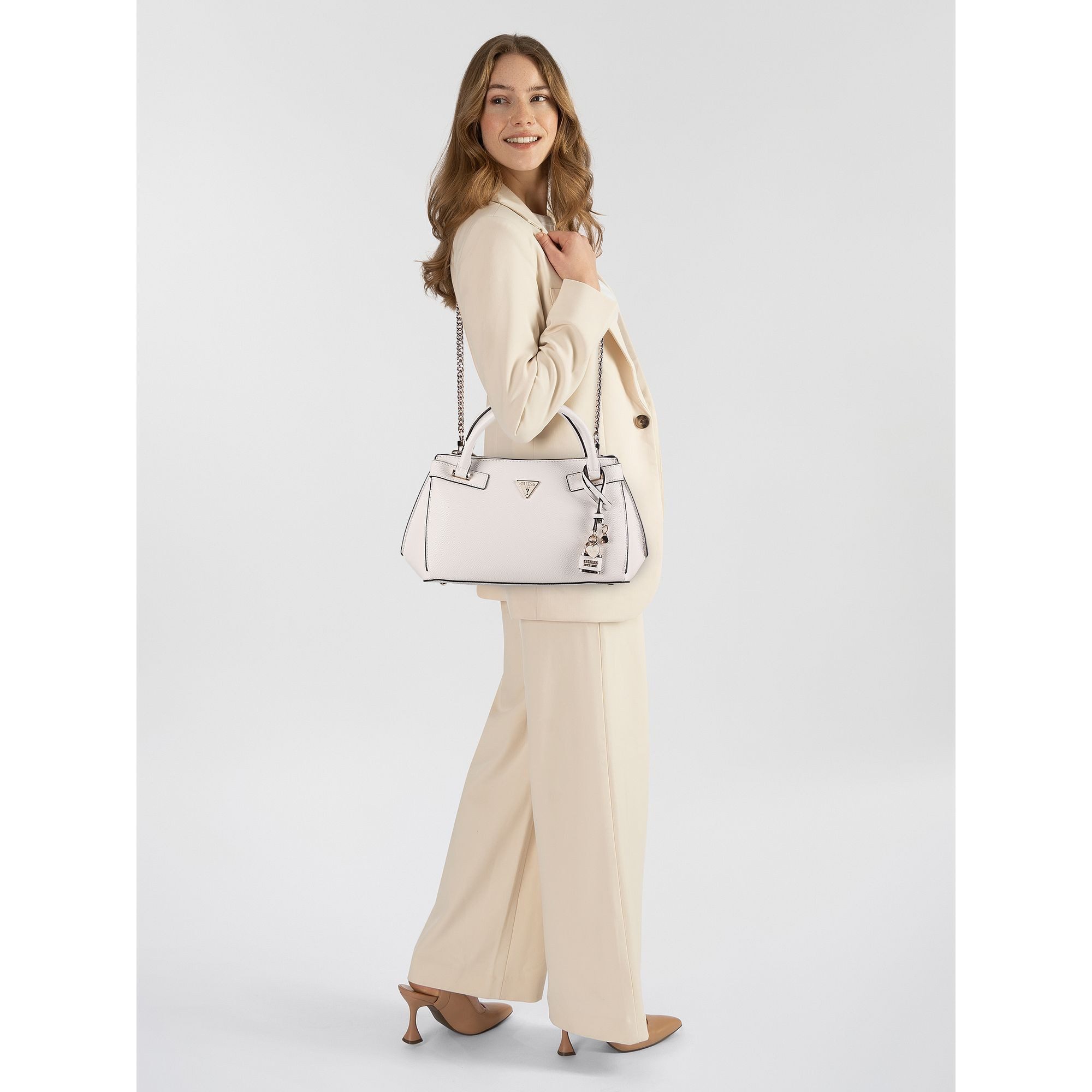 Guess Schultertasche Serenova, Polyurethan