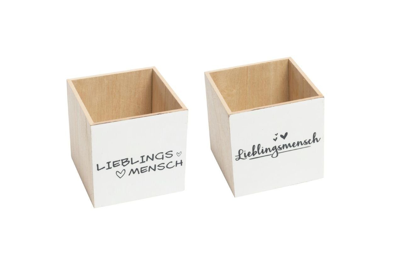 Imkerei Freese Dekofigur Freese Holz-Box, lasiert Lieblingsmensch