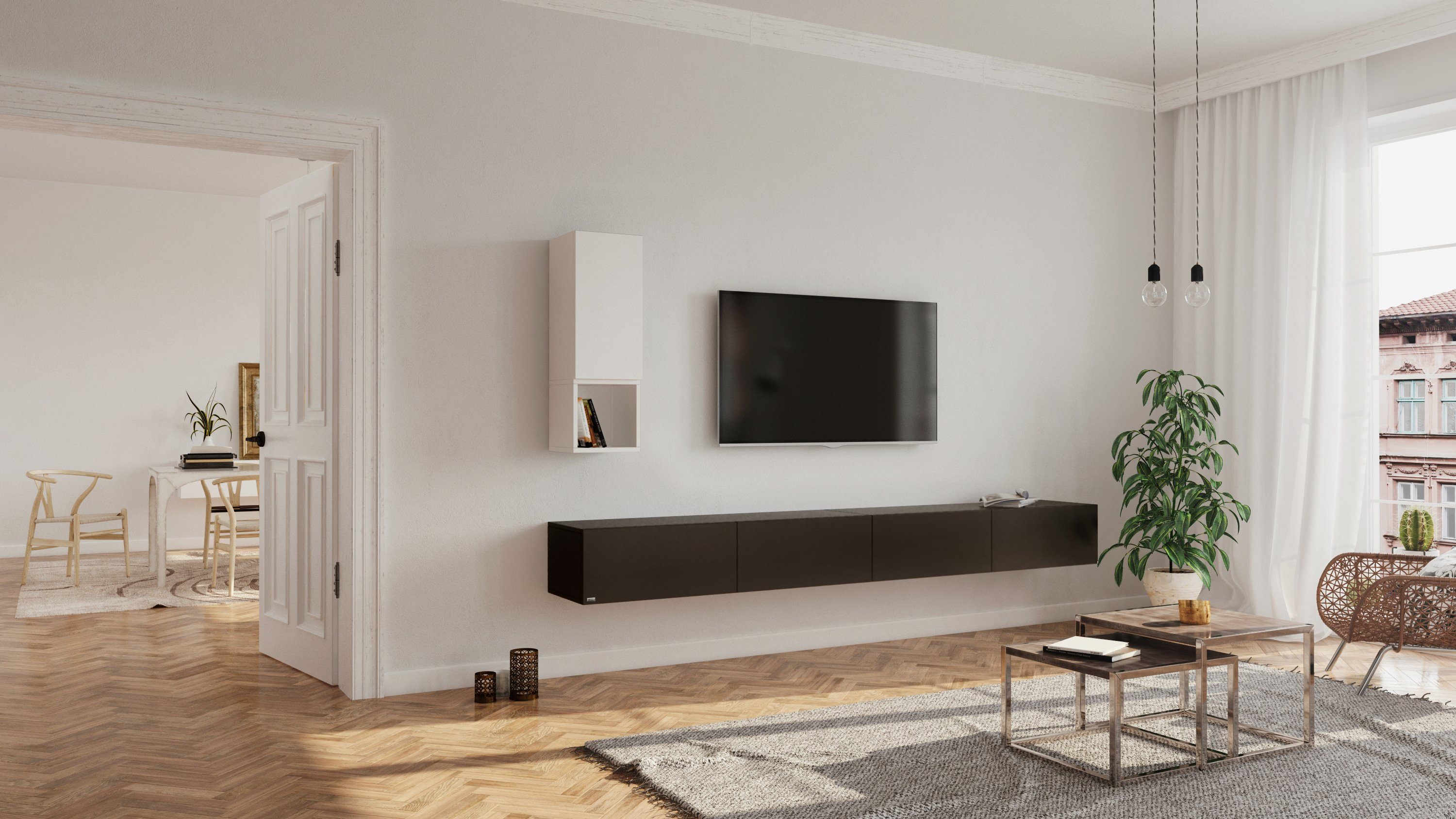 Wuun TV-Board Wuun® Somero Lowboard Tv-Board Wohnwand SW1